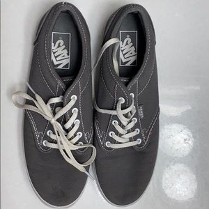 VANS, Gray Women’s 8
